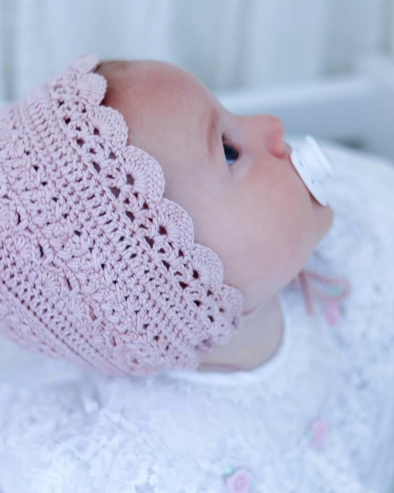 Crochet Baby Bonnet Pattern