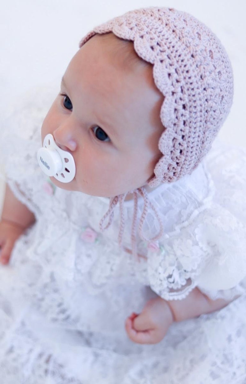 Crochet Baby Bonnet Pattern