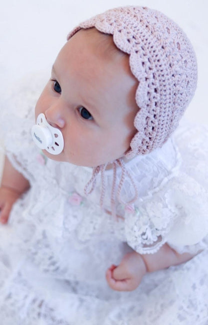 Crochet Baby Bonnet Pattern