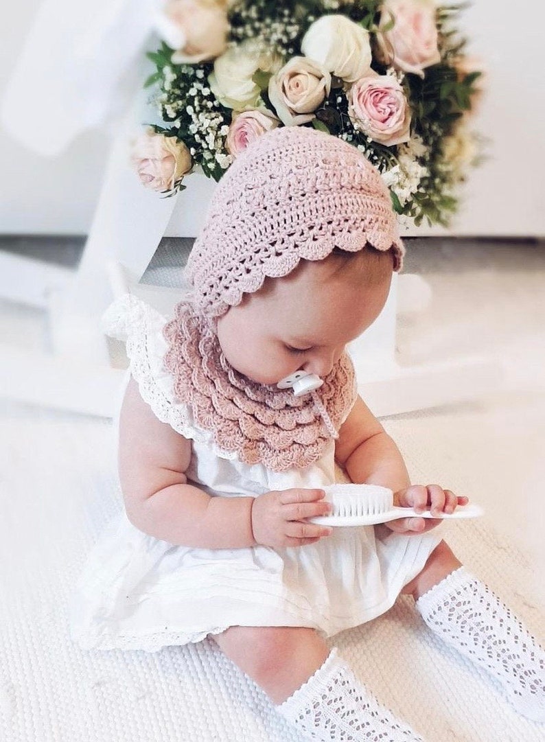 Crochet Baby Bonnet Pattern