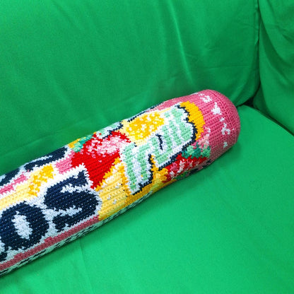 Fruit candy roll pillow Crochet Pattern
