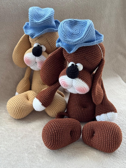 Cowboy Dog crochet Pattern