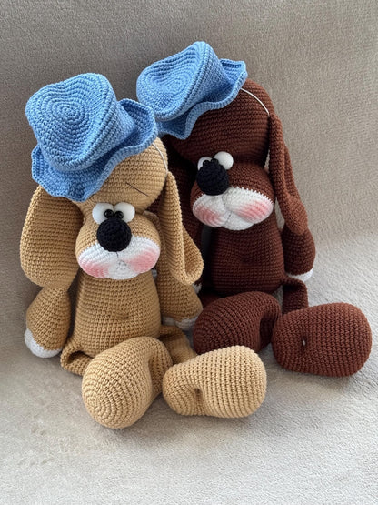 Cowboy Dog crochet Pattern