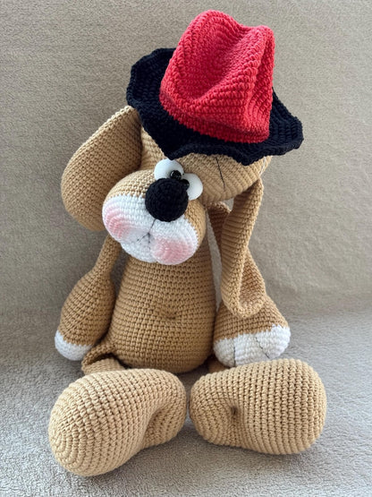 Cowboy Dog crochet Pattern