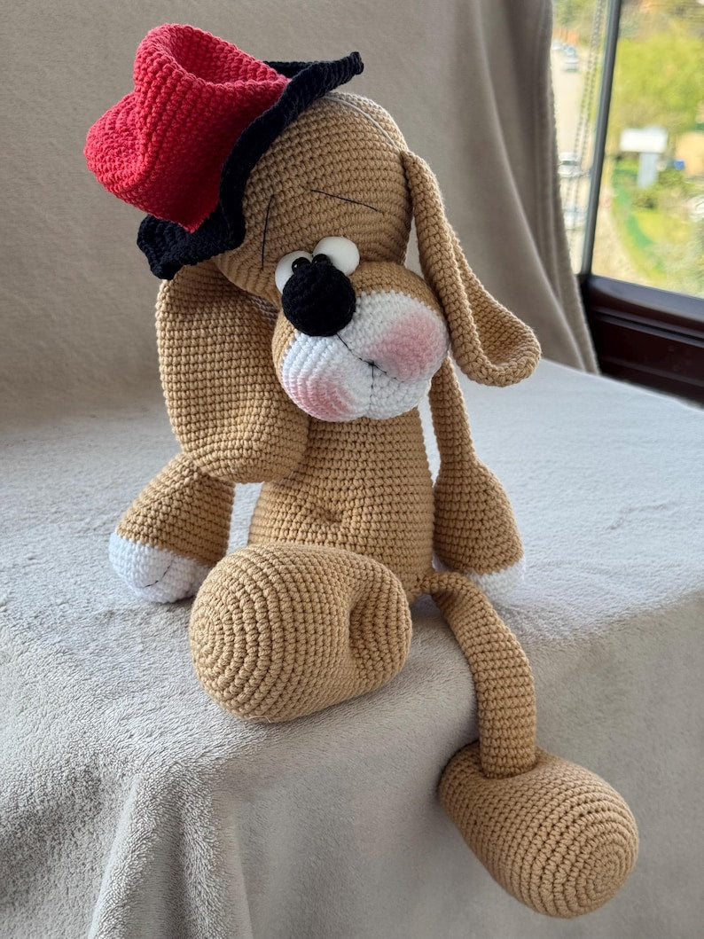 Cowboy Dog crochet Pattern