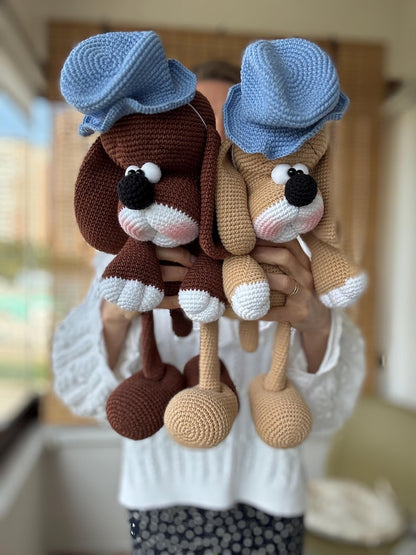 Cowboy Dog crochet Pattern