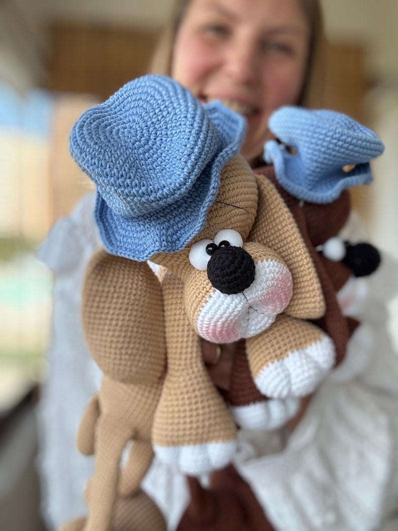 Cowboy Dog crochet Pattern