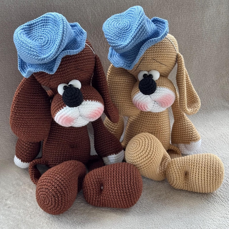 Cowboy Dog crochet Pattern