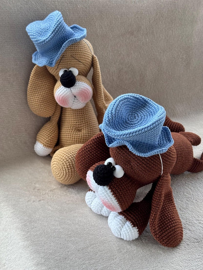 Cowboy Dog crochet Pattern
