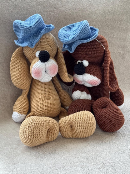 Cowboy Dog crochet Pattern