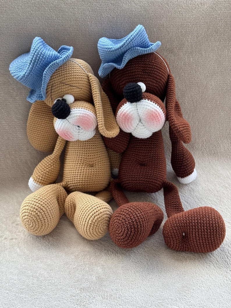 Cowboy Dog crochet Pattern