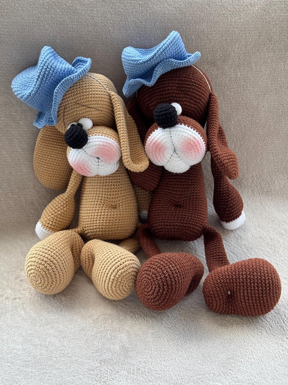 Cowboy Dog crochet Pattern