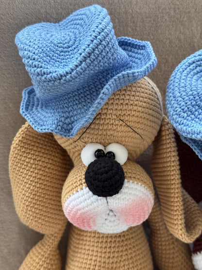 Cowboy Dog crochet Pattern