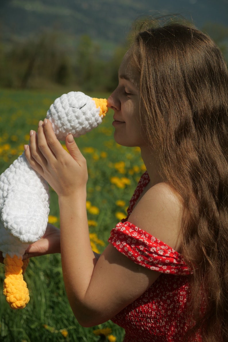 Sleepy Goose No-Sew PDF Crochet Pattern