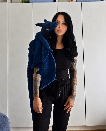 Hands Free Dragon Buddy Crochet Pattern