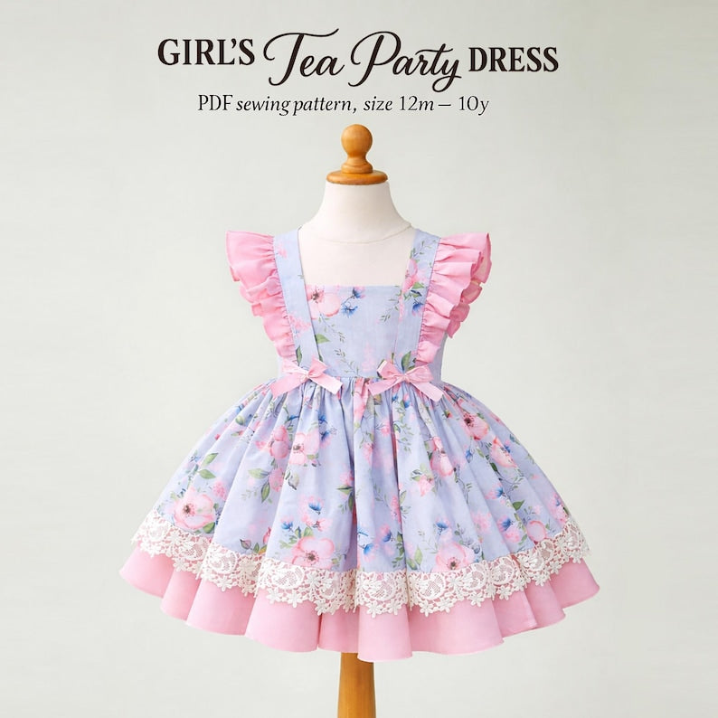 Tea party dress sewing pattern
