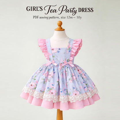 Tea party dress sewing pattern