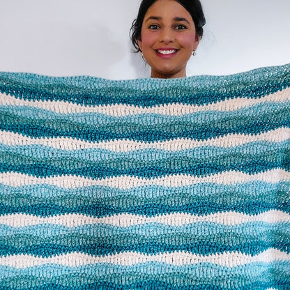 Crochet Waves Blanket pattern