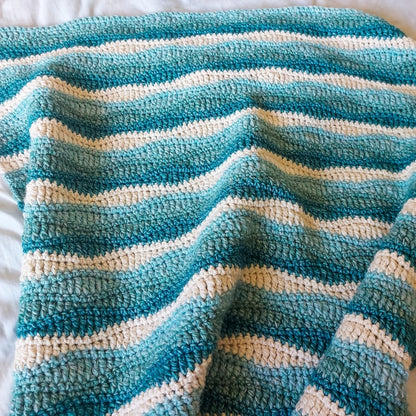 Crochet Waves Blanket pattern
