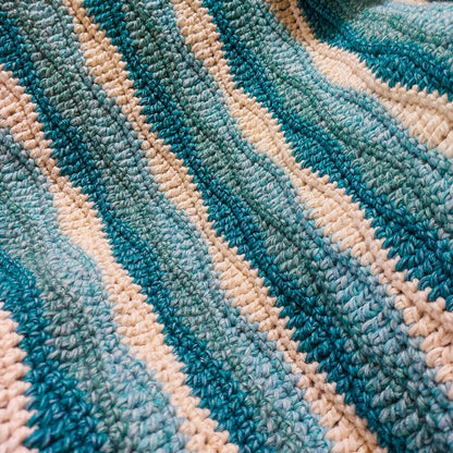 Crochet Waves Blanket pattern