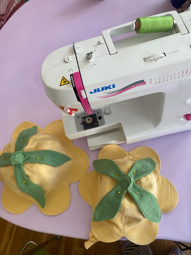 The Flower Hat sewing Pattern