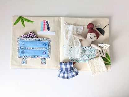 Dollhouse and Adventure Book Sewing Pattern