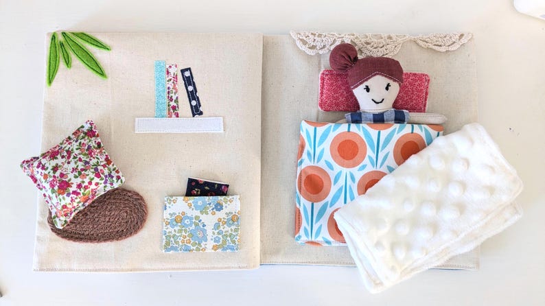 Dollhouse and Adventure Book Sewing Pattern