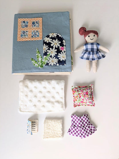 Dollhouse and Adventure Book Sewing Pattern