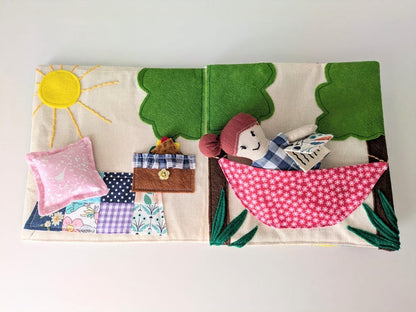 Dollhouse and Adventure Book Sewing Pattern