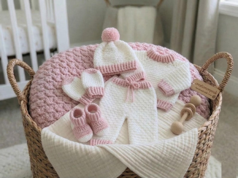 Crochet Baby Boy Set Pattern