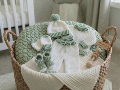 Crochet Baby Boy Set Pattern