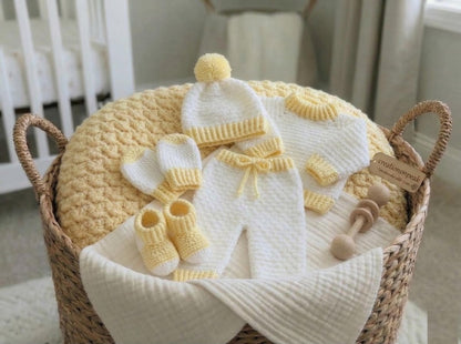 Crochet Baby Boy Set Pattern