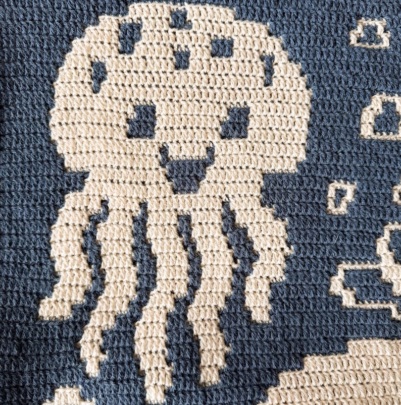 Underwater Mosaic Crochet Pattern