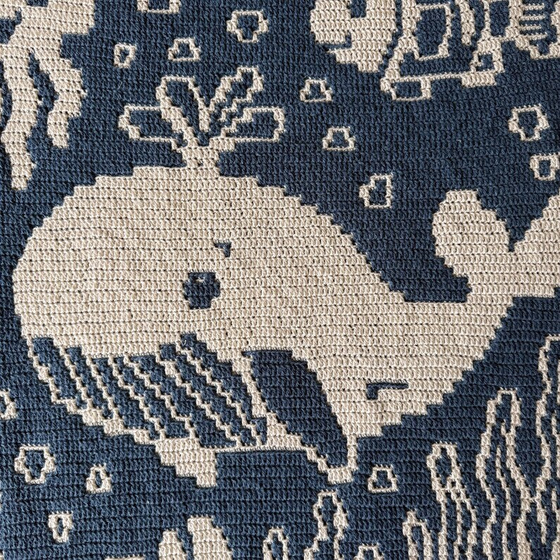 Underwater Mosaic Crochet Pattern