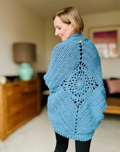Dream Catcher Cardigan Crochet Pattern