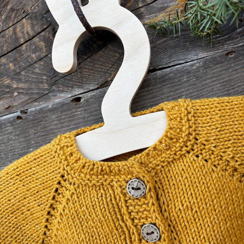 Marigold Baby Cardigan Knitting Pattern