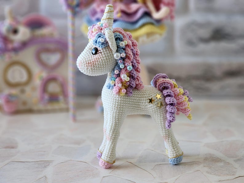 Lunaria Unicorn Crochet Pattern