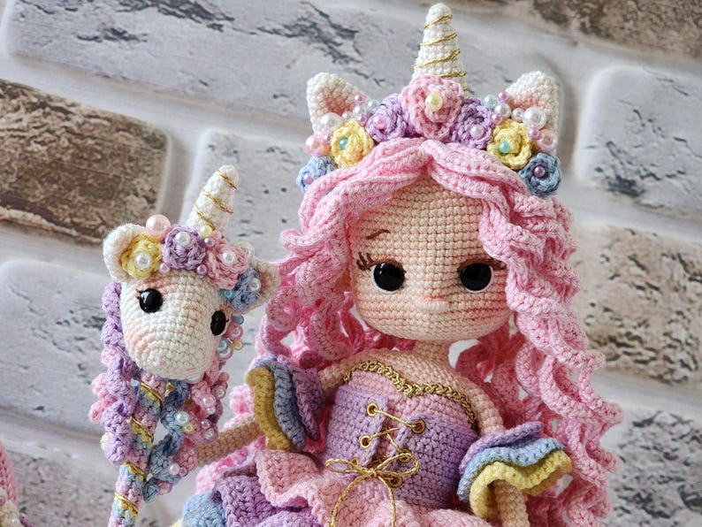 Lunaria Unicorn Crochet Pattern