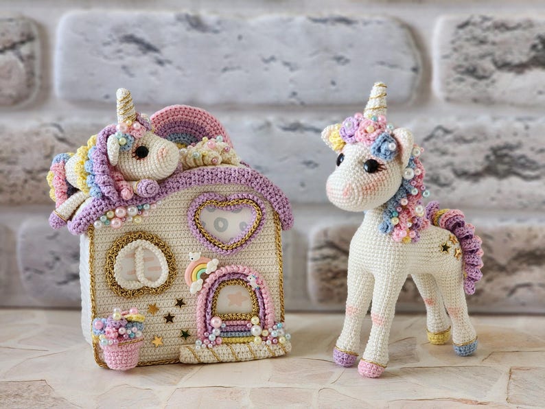 Lunaria Unicorn Crochet Pattern