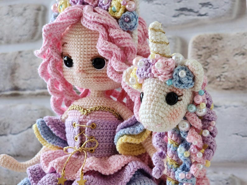 Lunaria Unicorn Crochet Pattern