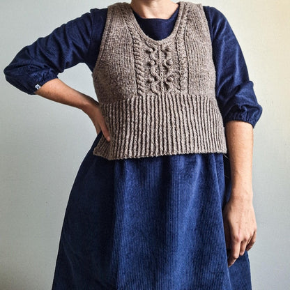 MEANDER VEST Knitting Pattern