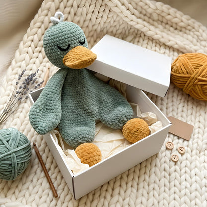 Crochet Duck Comforter Pattern