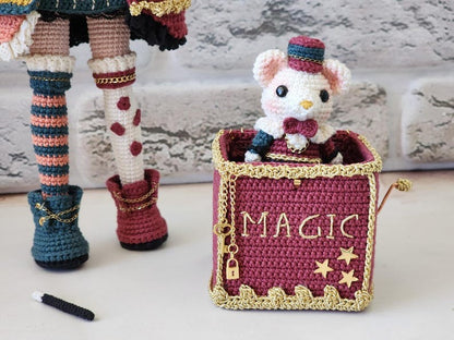 Vespera doll Amigurumi Crochet Pattern