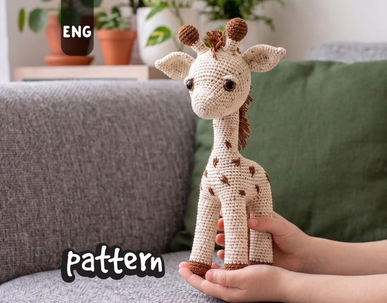 Baton the Giraffe CROCHET PATTERN