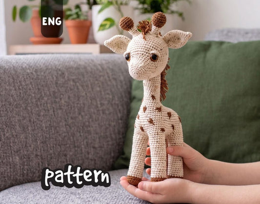 Baton the Giraffe CROCHET PATTERN