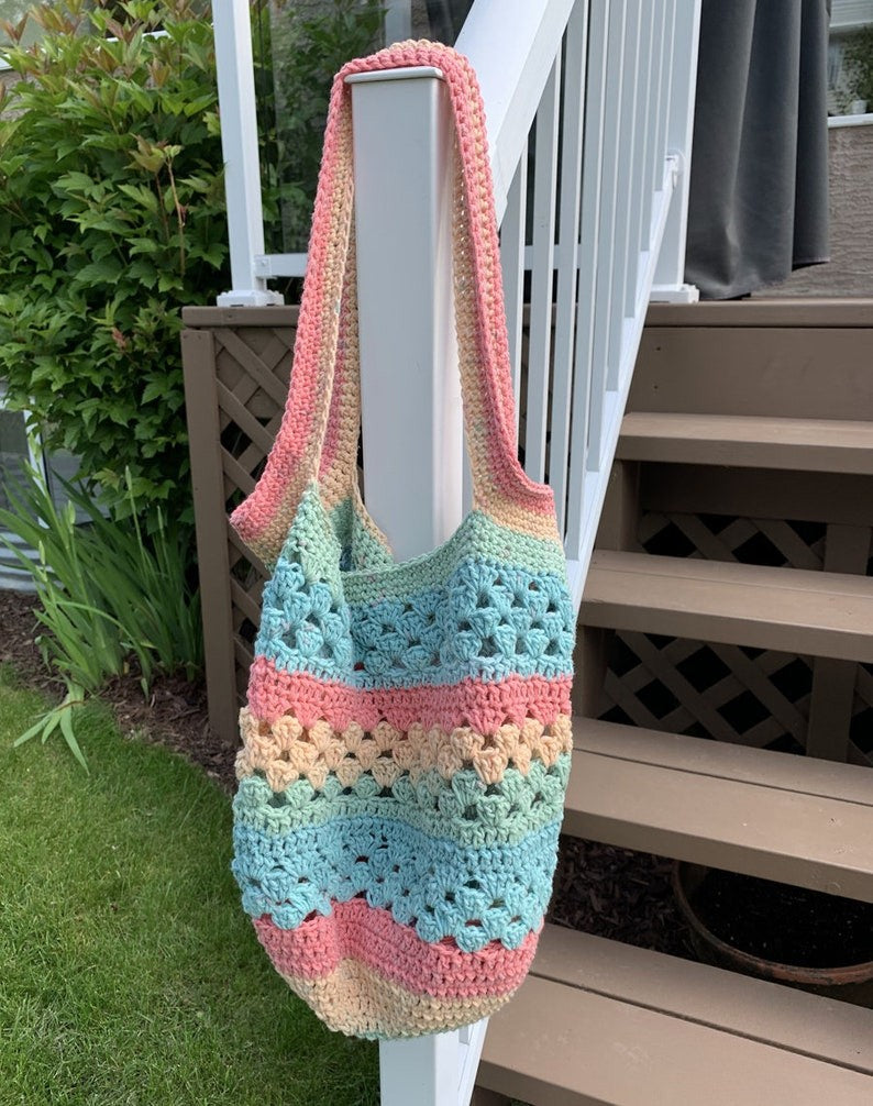 Easy Market Tote Crochet Pattern