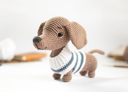 Yumi the Dachshund CROCHET PATTERN