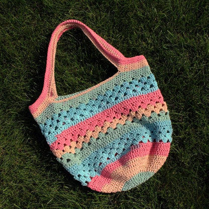 Easy Market Tote Crochet Pattern