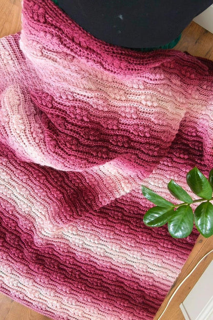 Wheat Harvest Blanket Crochet Pattern