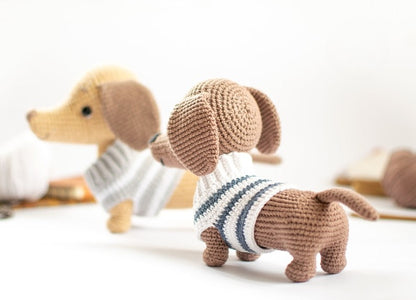 Yumi the Dachshund CROCHET PATTERN